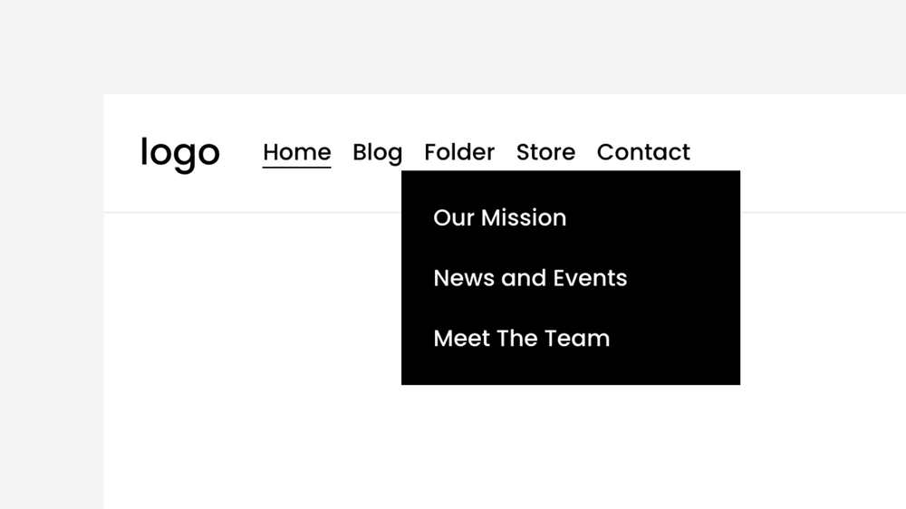 Custom Colors - Navigation Dropdown — Ghost Plugins
