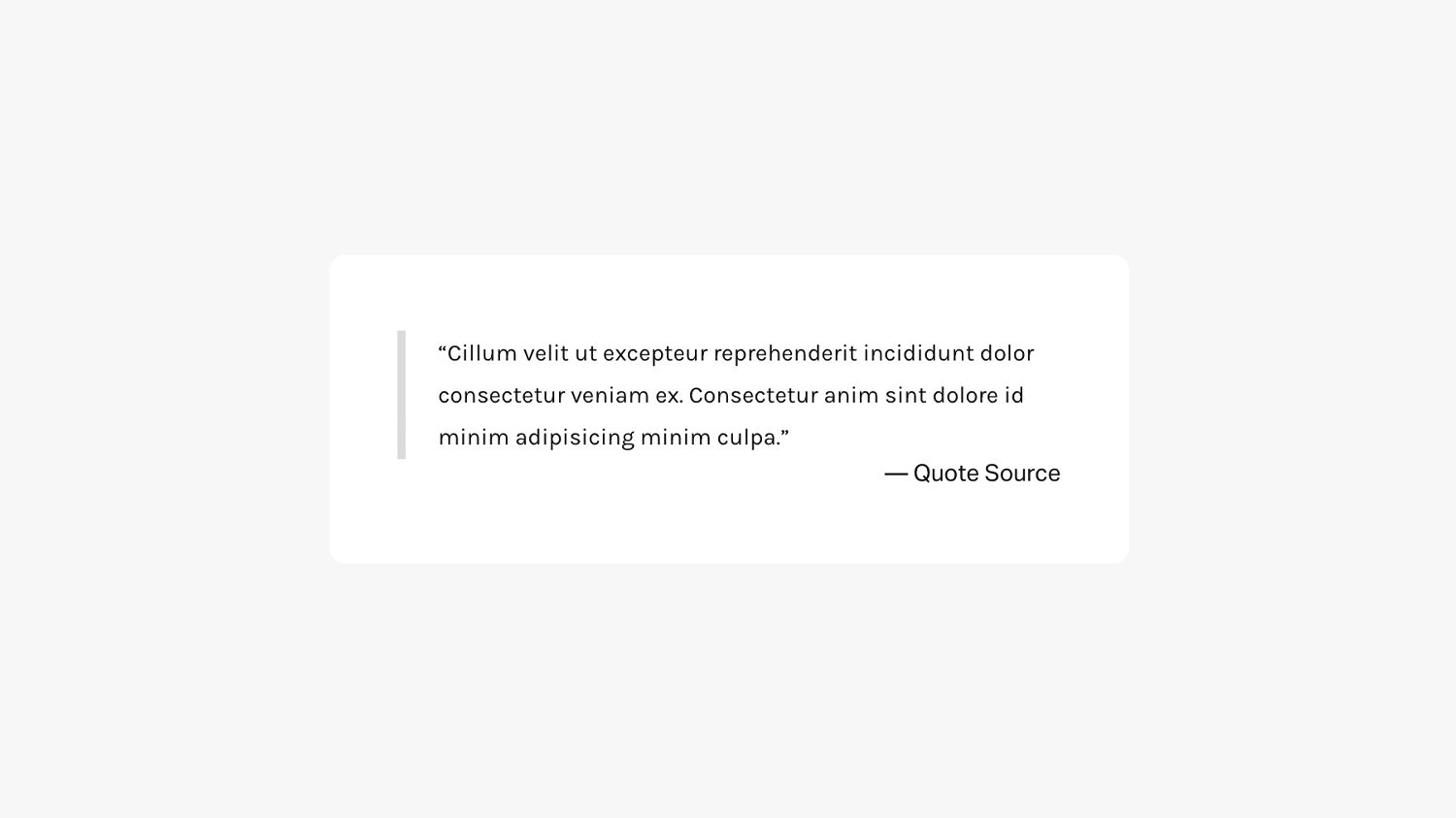 Quote Block — Ghost Plugins