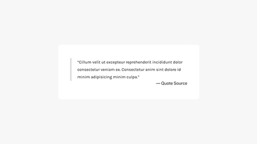 Quote Block — Ghost Plugins