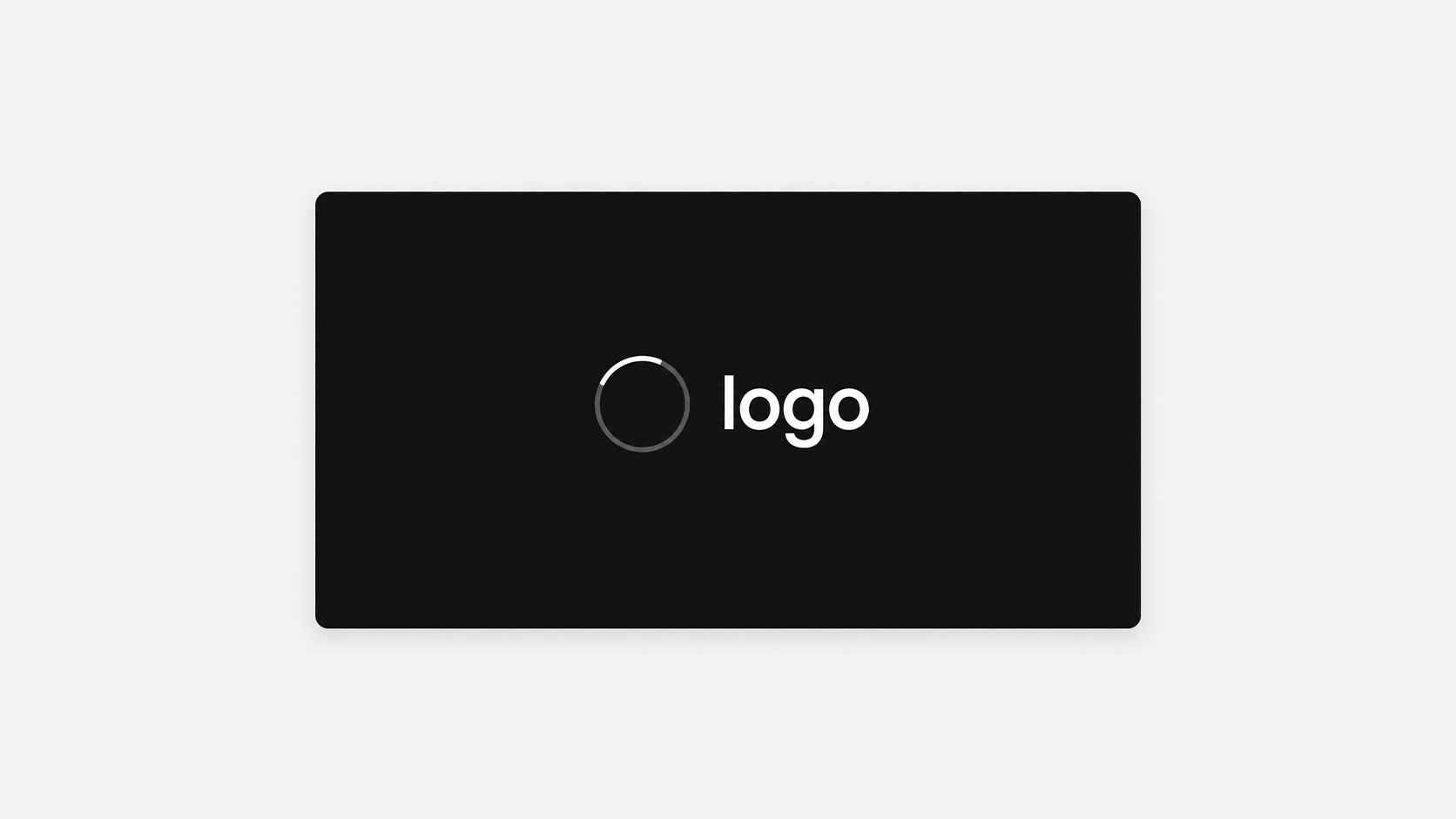 Logo Loading Screen (Circle)