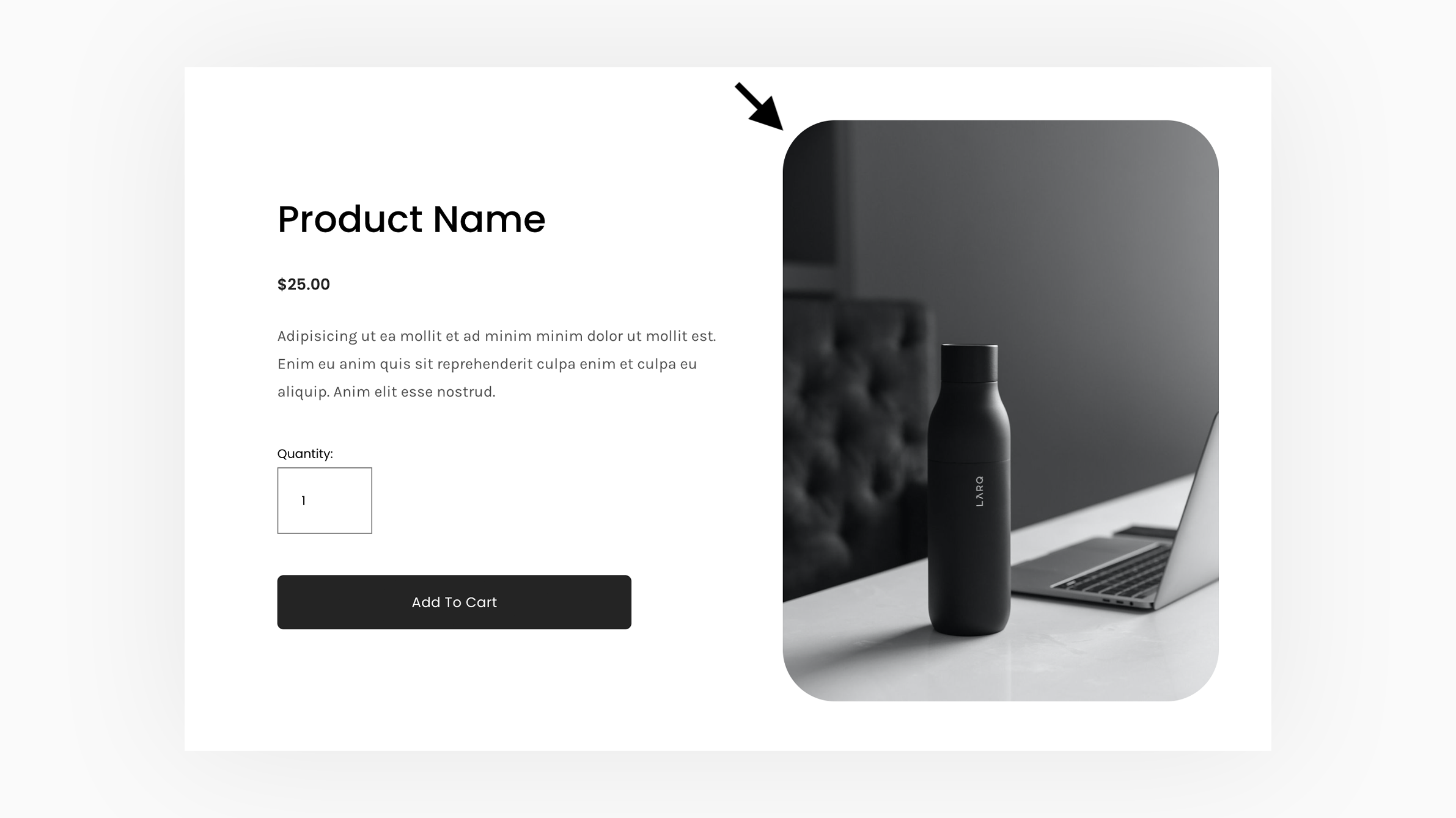 Product Image Rounded Corners - Simple Layout — Ghost Plugins