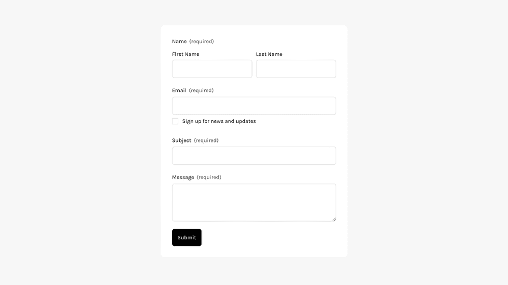 Form Block — Ghost Plugins