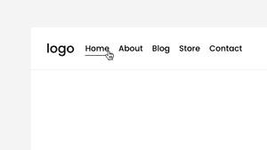 Underline Hover Style - Navigation — Ghost Plugins