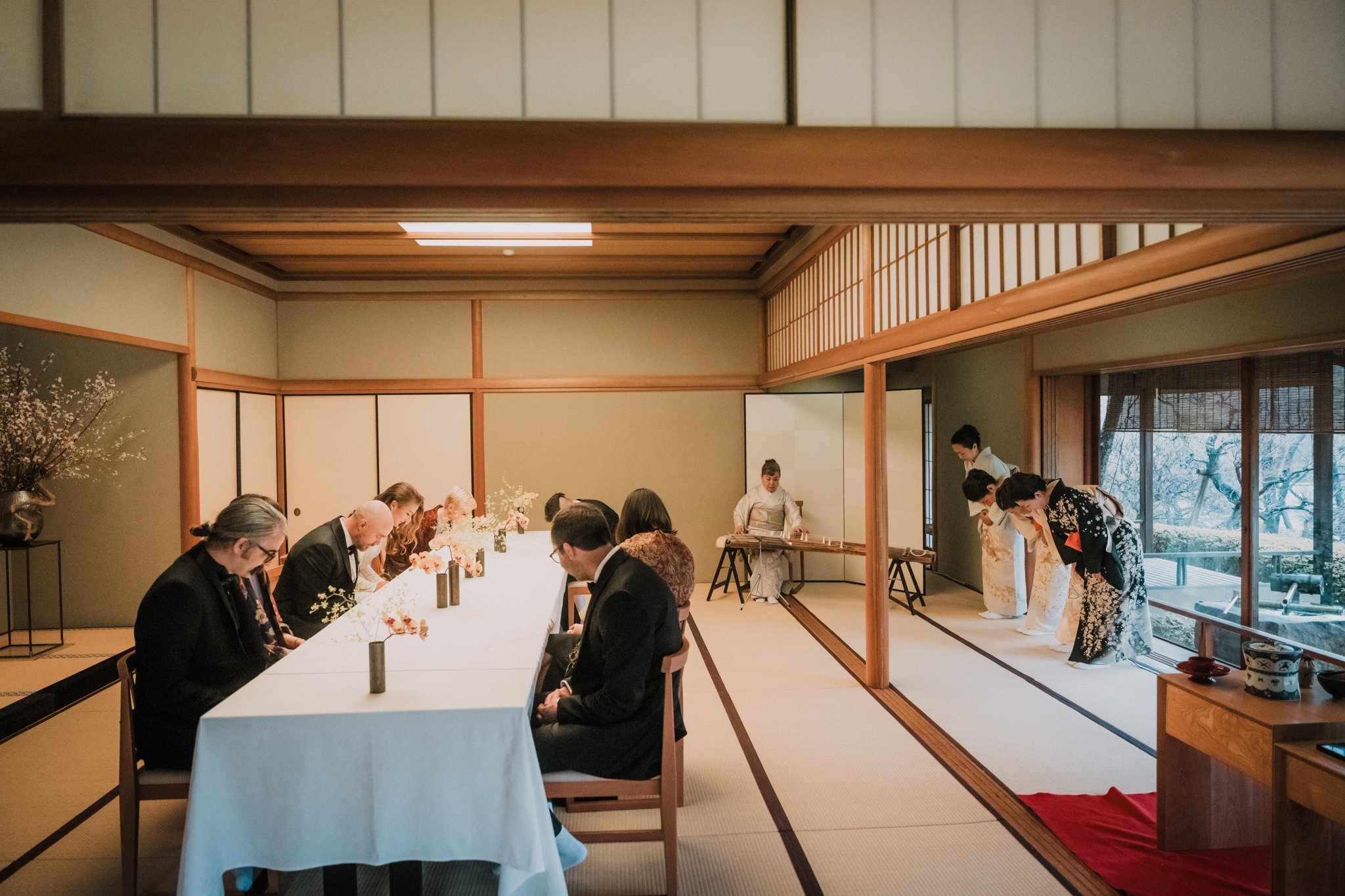 Tokyo tea wedding ceremony