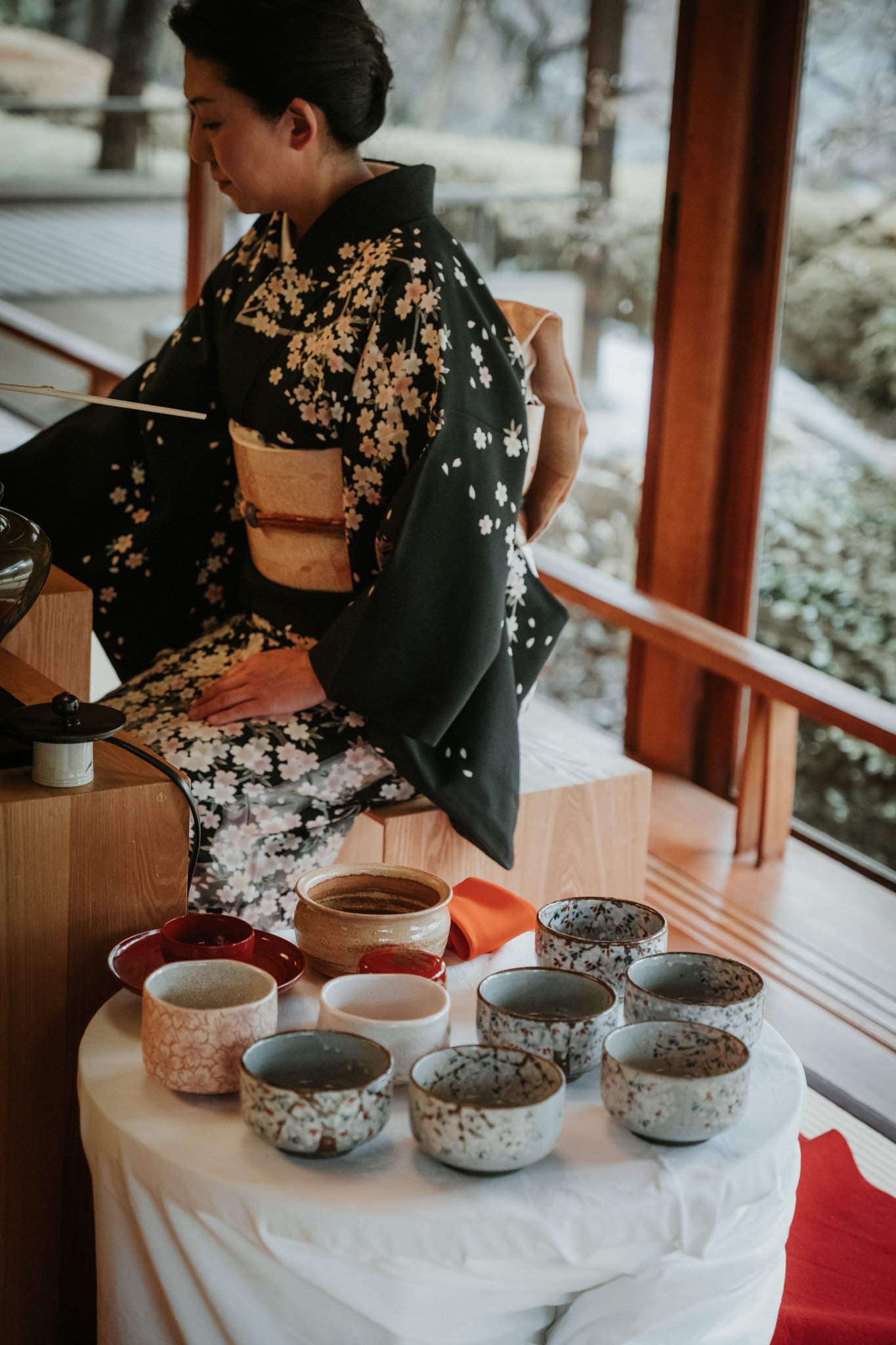 Tokyo tea wedding ceremony