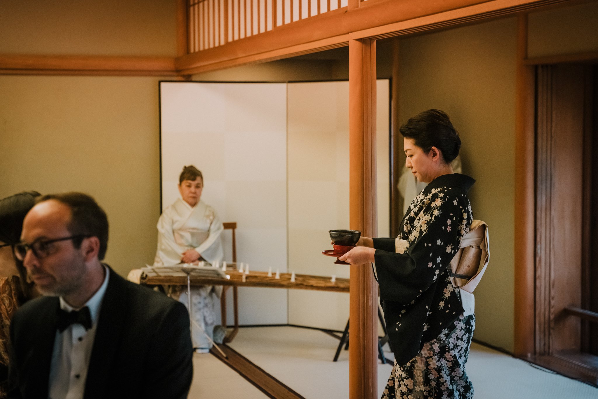 Japan tea wedding ceremony