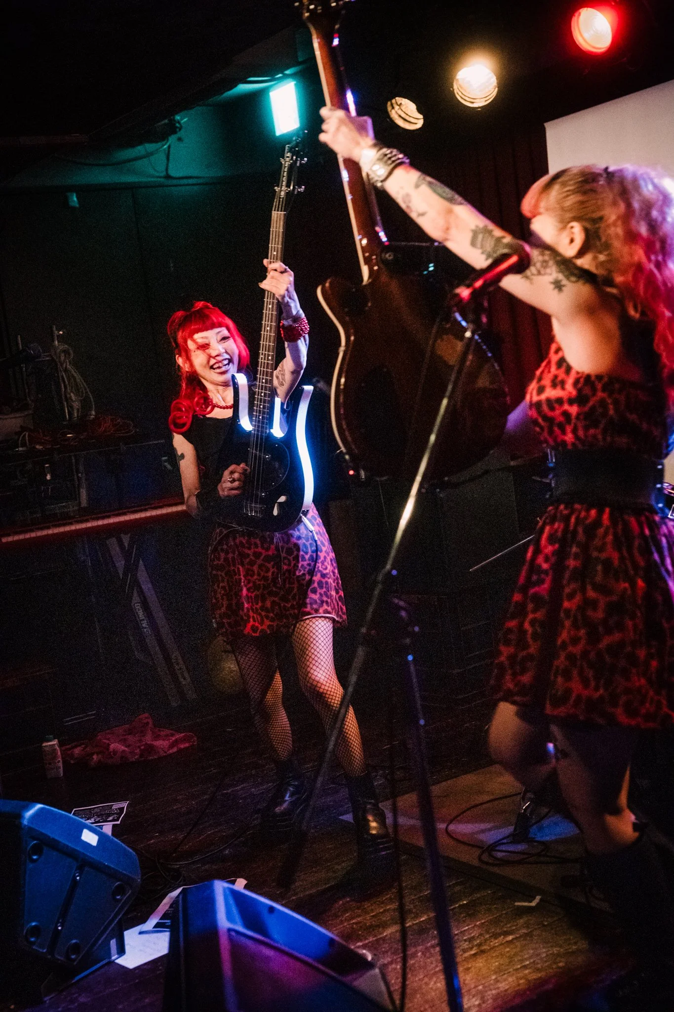 Band Vampire Bats performing at live show in Tokyo