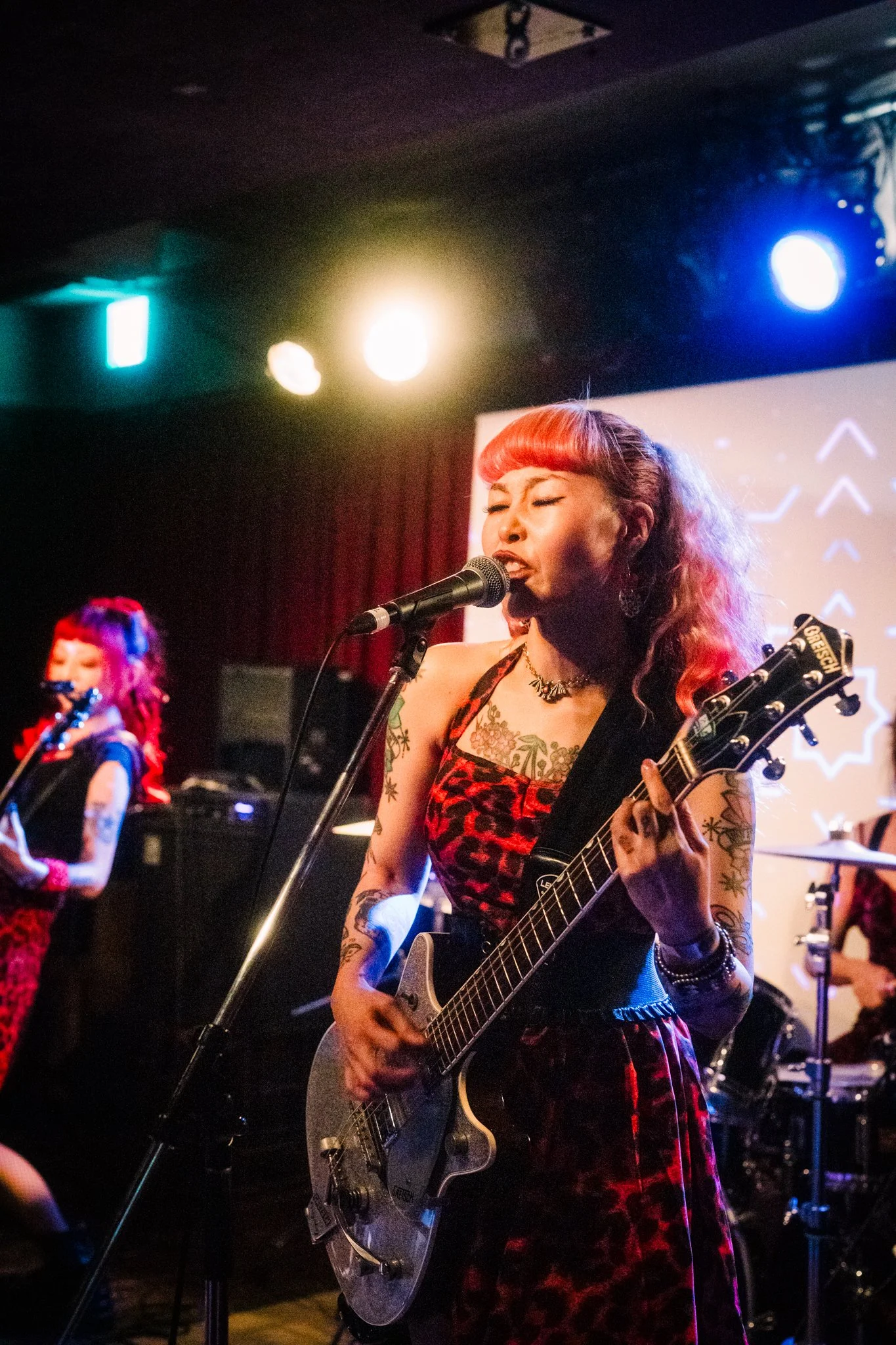 Band Vampire Bats performing at live show in Tokyo