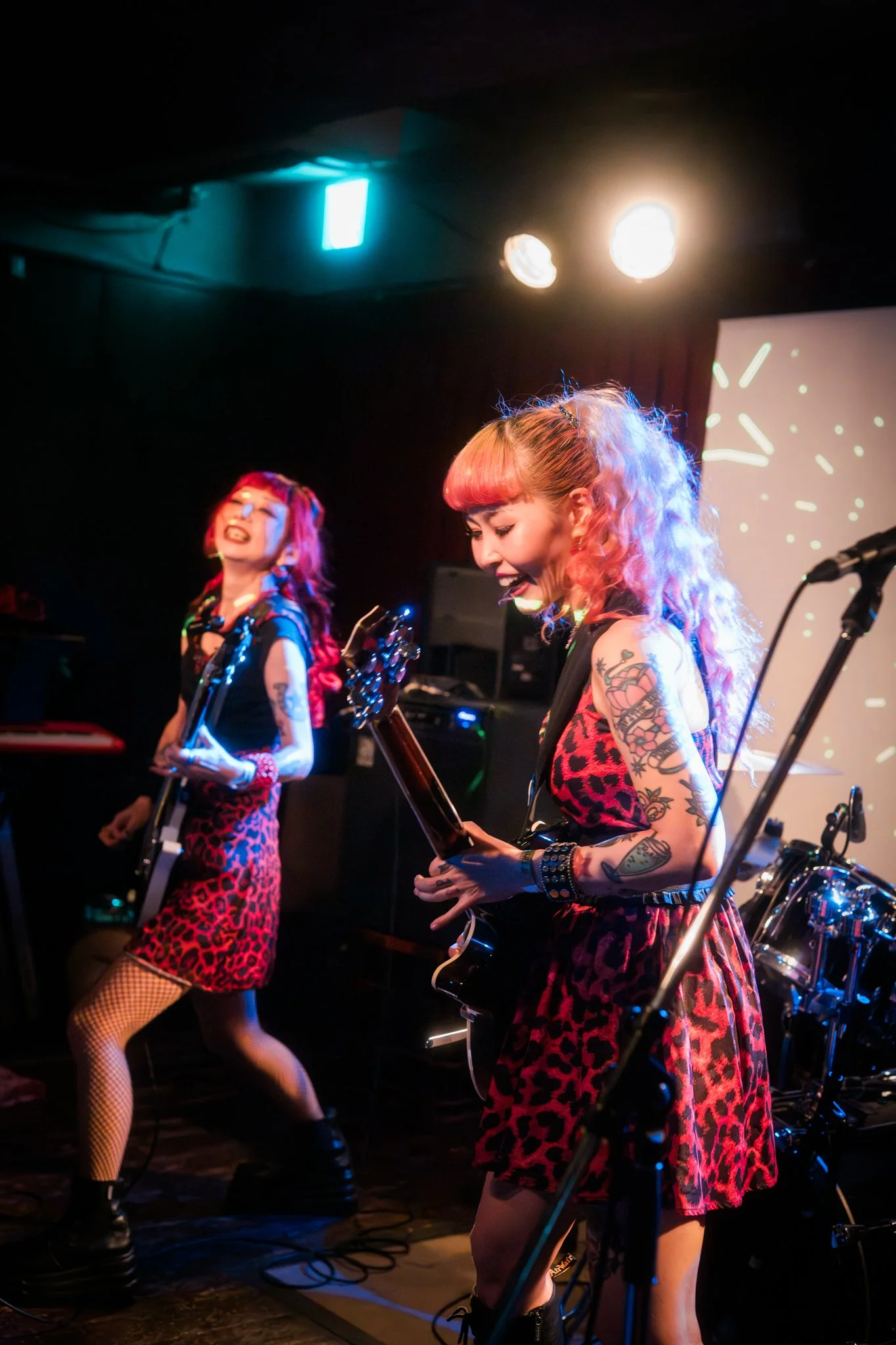 Band Vampire Bats performing at live show in Tokyo