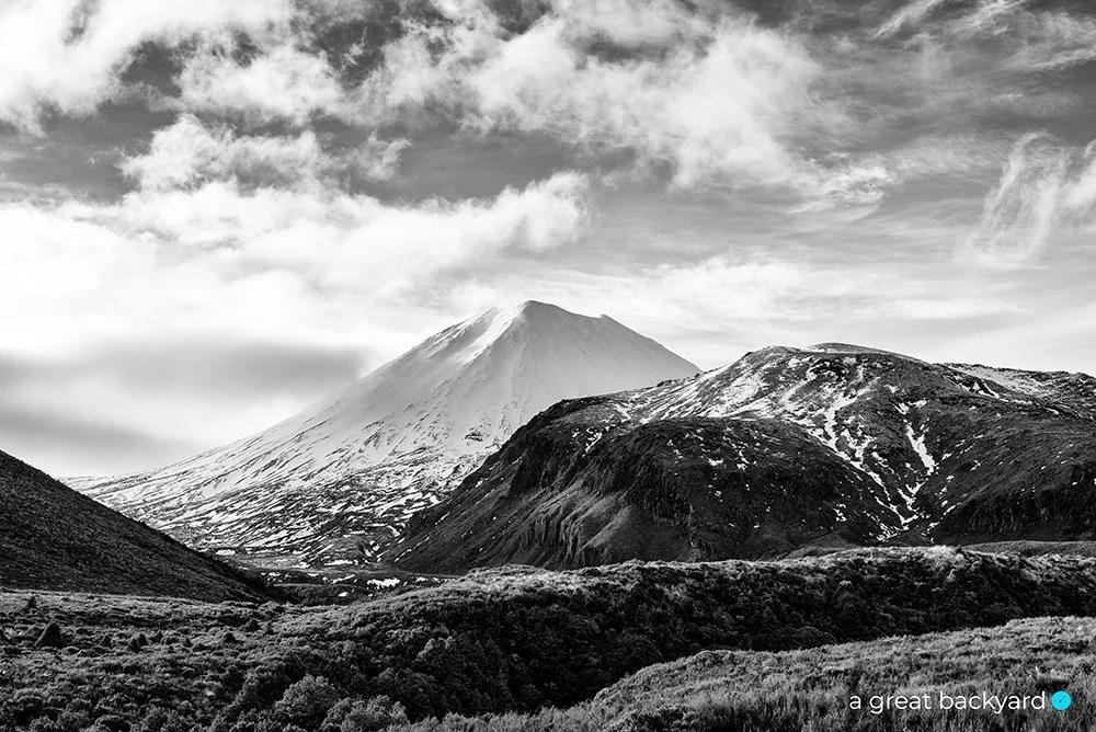 Mt Ngauruhoe, Tongriro National Park, New Zealand