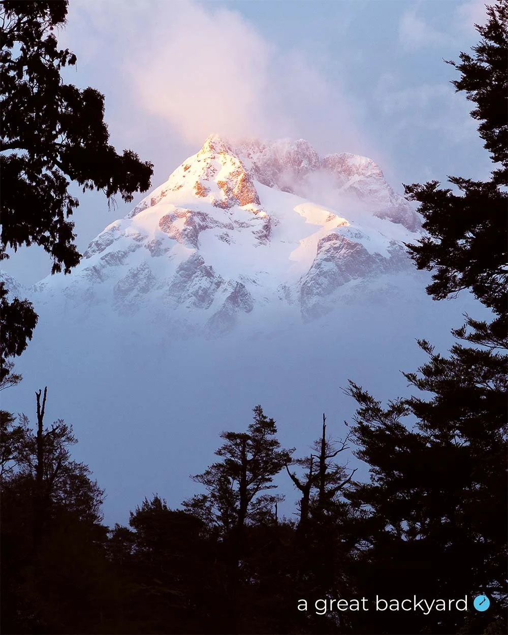 Mt Madeline at dawn by Corin Walker Bain | a great backyard fine art prints