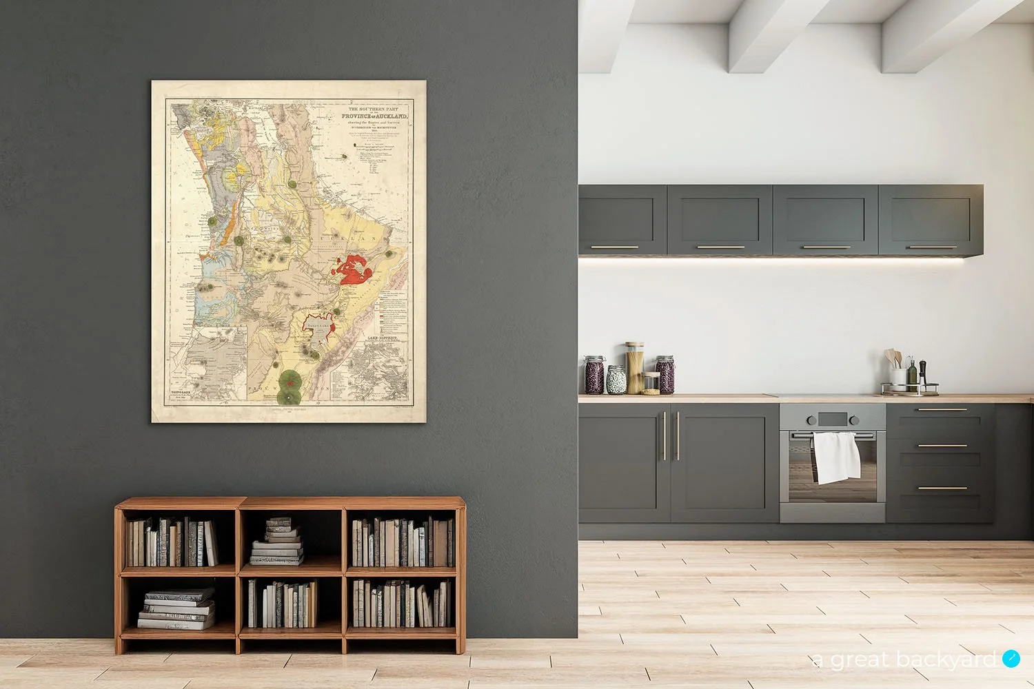 Hochsetter Waikato map on wall 2.jpg