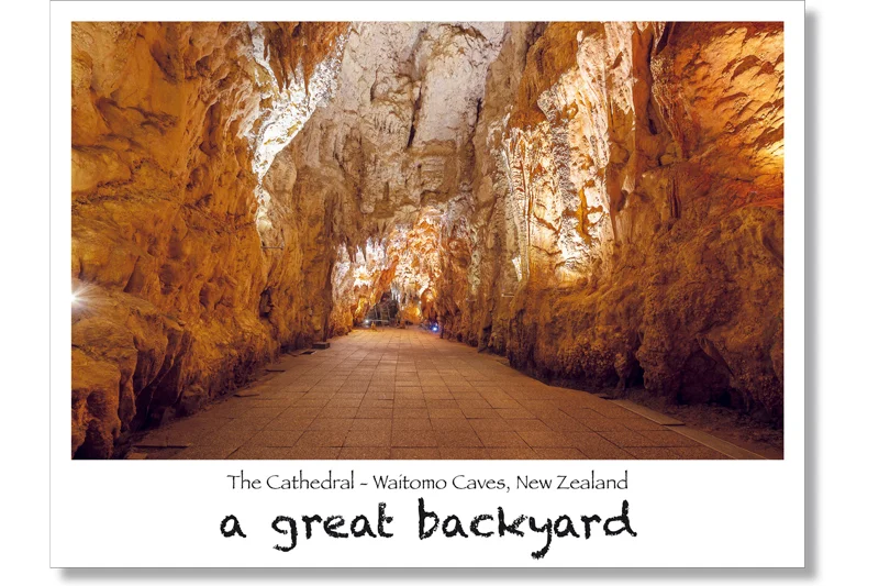 Cathedral Postcard by Corin Walker Bain | a great backyard photography NZ