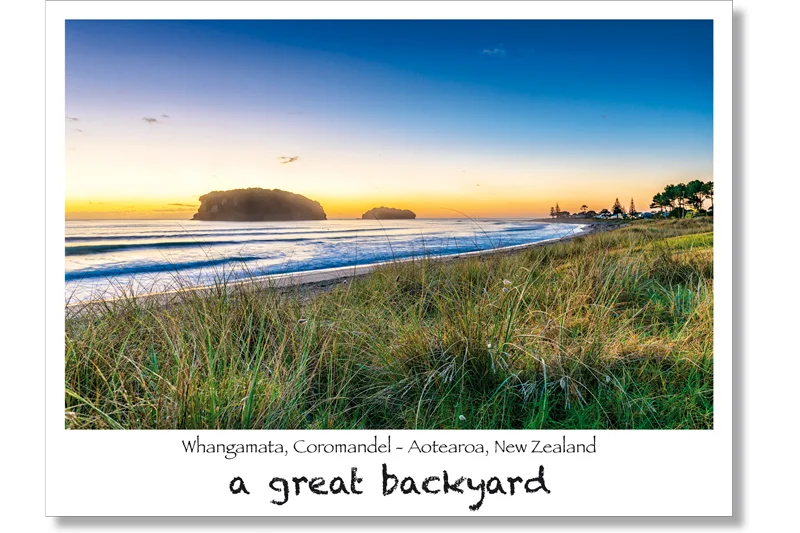 Whangamatā Postcard by Corin Walker Bain | a great backyard photography NZ