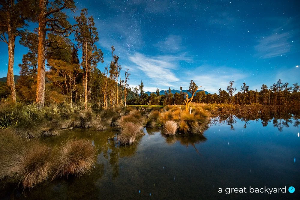 Lake Brunner Stars, West Coast, New Zealand