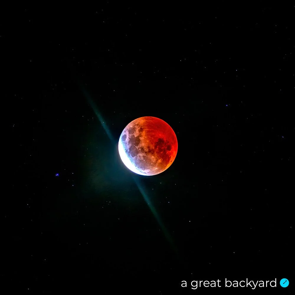 Blood Moon by Corin Walker Bain | a great backyard photography and design