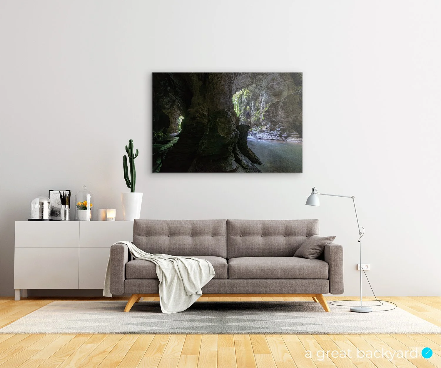 Ruakoru Pattern Ruakuri Natural Tunnel by Corin Walker Bain | a great backyard printing ...