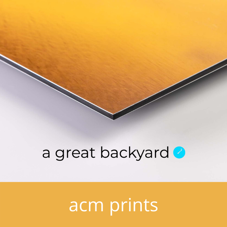 ACM print detail by a great backyard | NZ made statement wall art