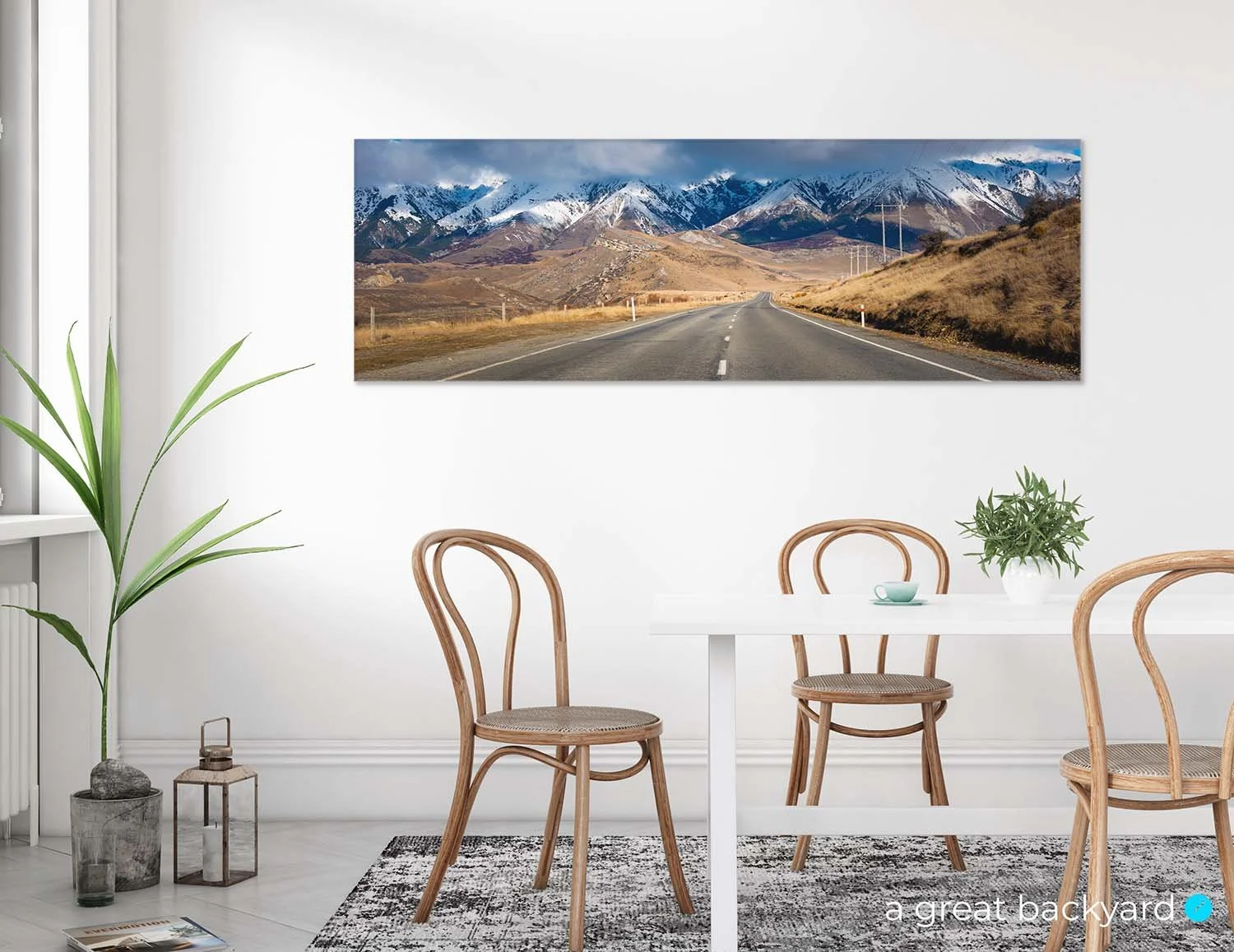 Arthur's Pass print on home wall | a great backyard landscape photography prints