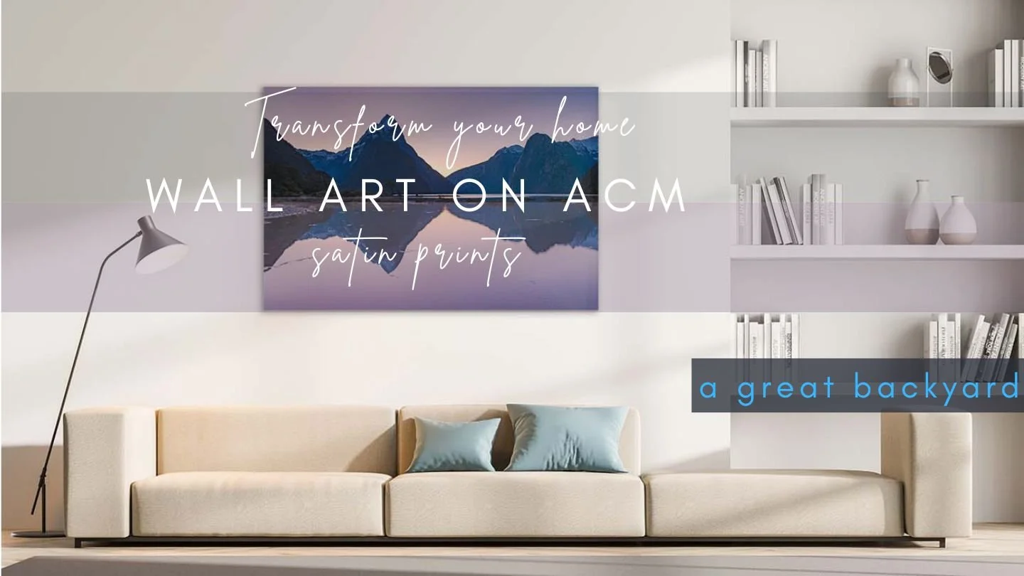 Transform your home WALL ART ON ACM satin prints