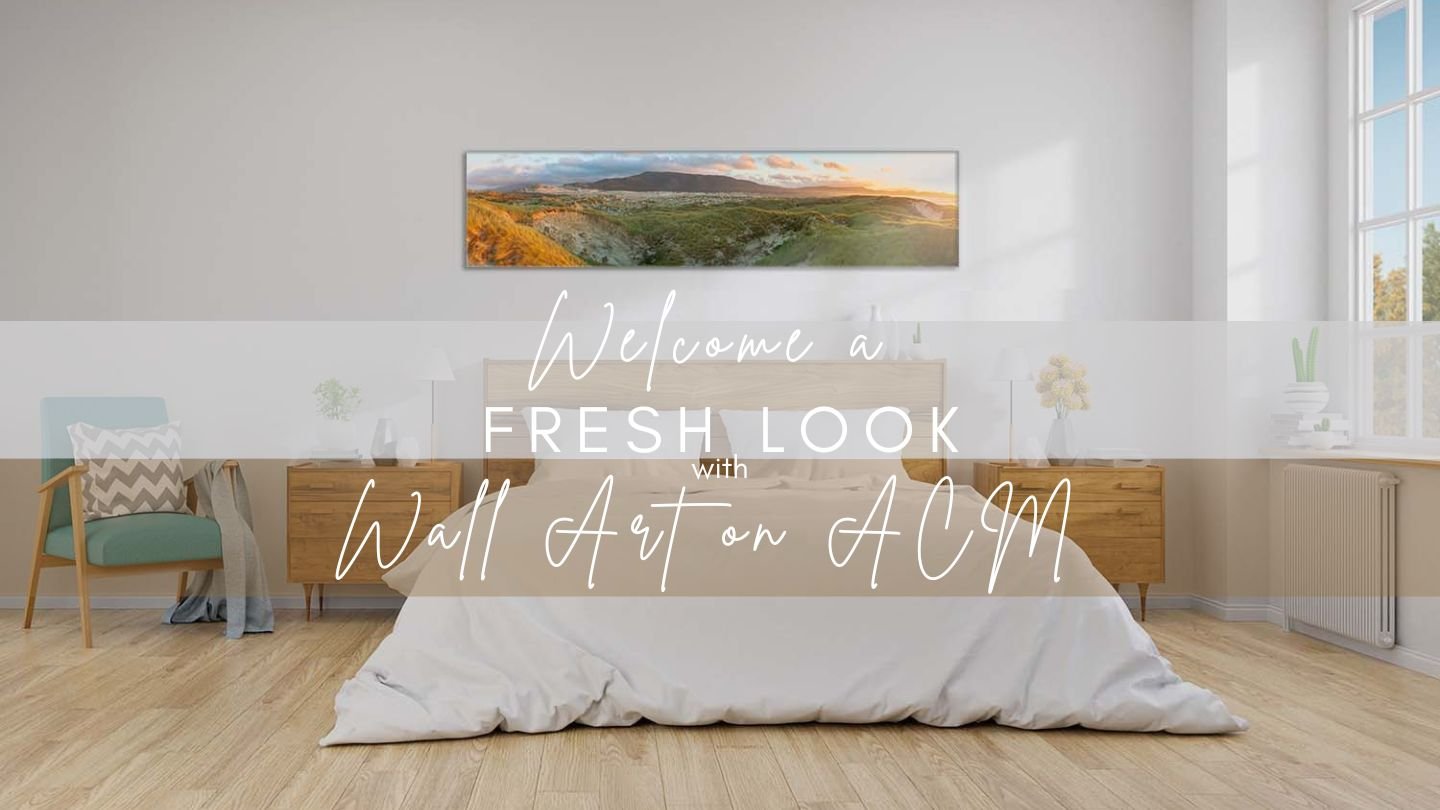 Welcome a FRESH LOOK with Wall Art on ACM