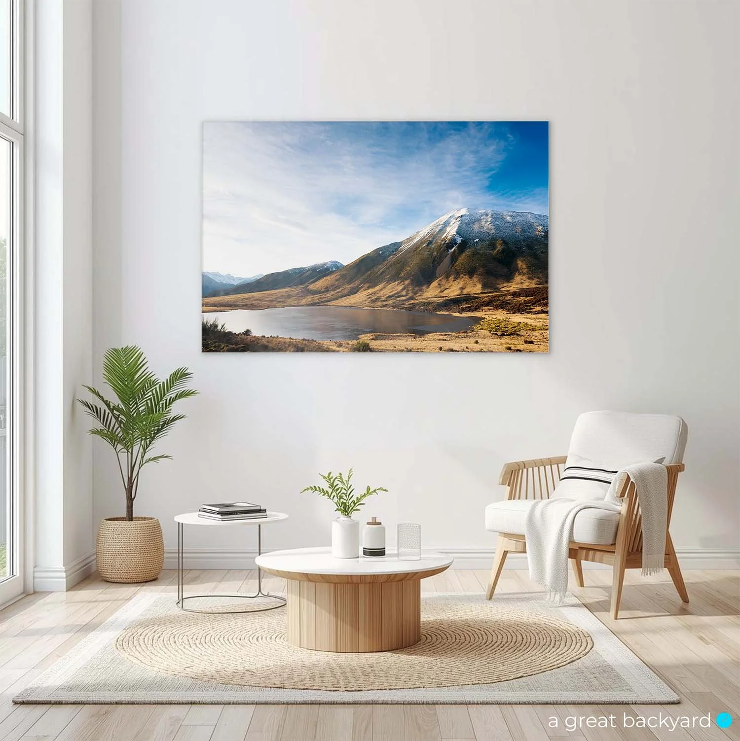 Arthur's Pass landscape print on home wall | a great backyard landscape photography prints