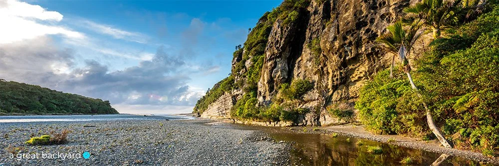 Anatori Panorama by Corin Walker Bain | a great backyard New Zealand