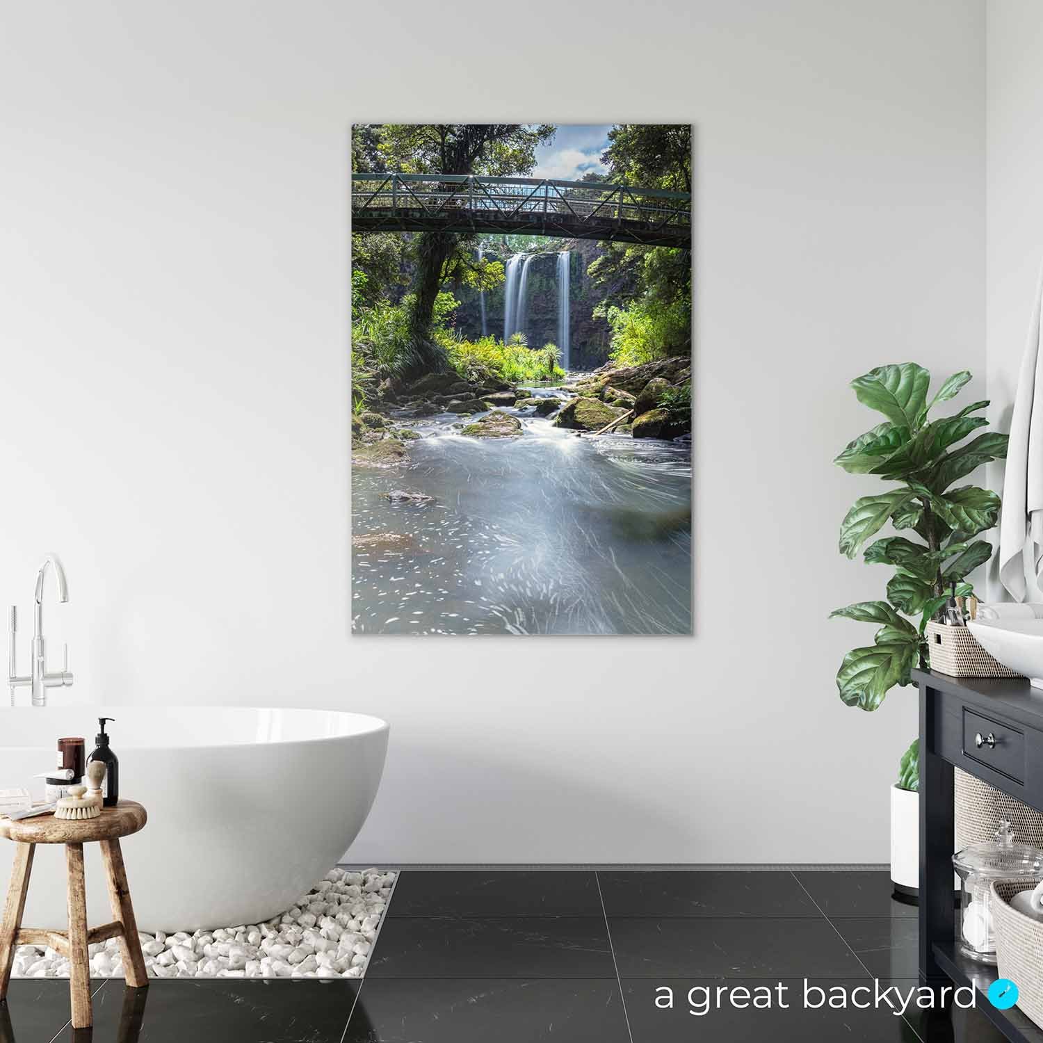 Whangārei Falls Portrait