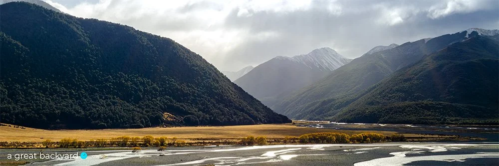 Arthur's Pass Panorama by Corin Walker Bain | a great backyard NZ landscape photography prints