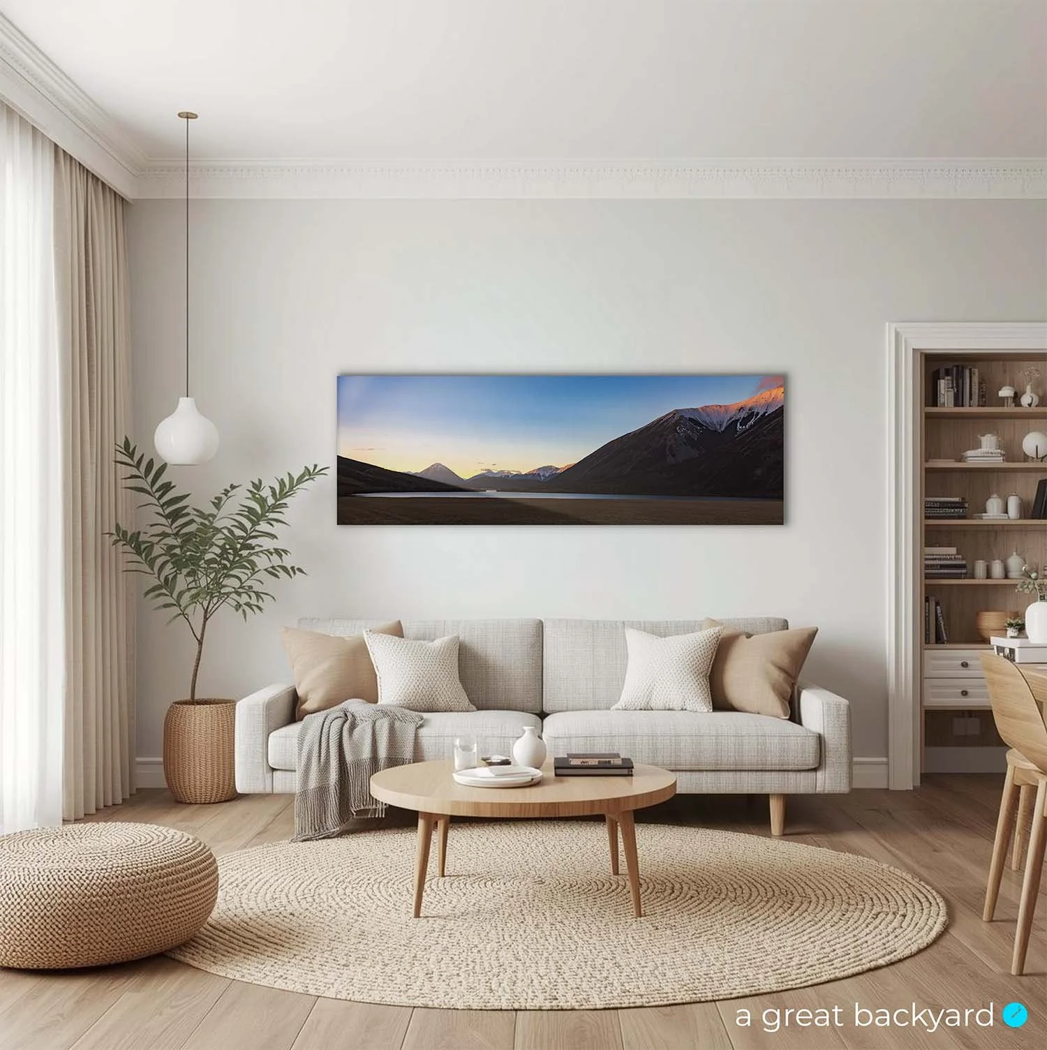 Arthur's Pass print on home wall | a great backyard landscape photography prints