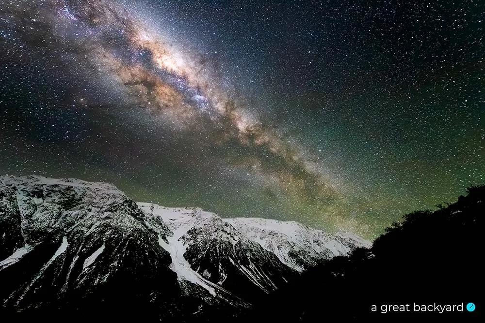 Mt Cook Milky Way by Corin Walker Bain | a great backyard NZ landscape photography prints