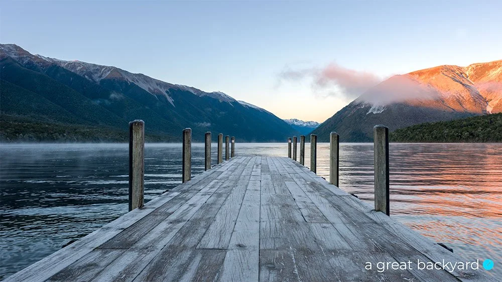 Nelson Lakes Jetty by Corin Walker Bain | a great backyard photography