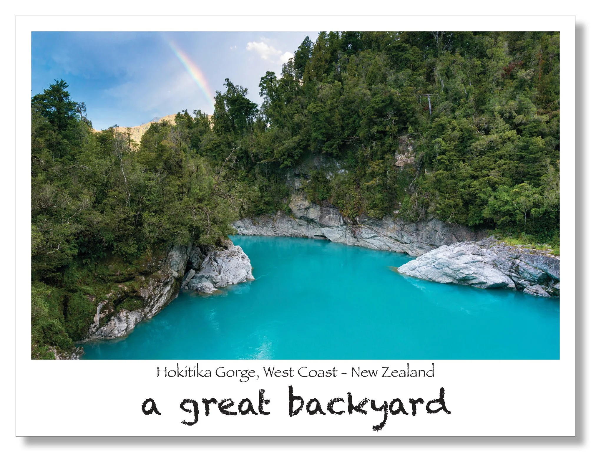 a great backyard postcard packs