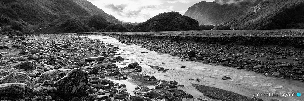 Fox Valley Panorama by Corin Walker Bain | a great backyard New Zealand