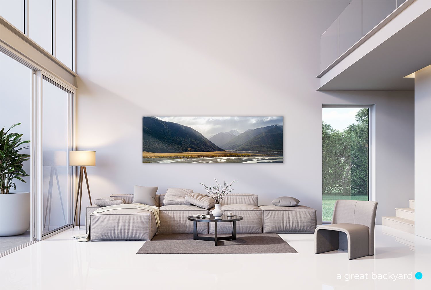 Arthur's Pass print on home wall | a great backyard premium landscape photography prints