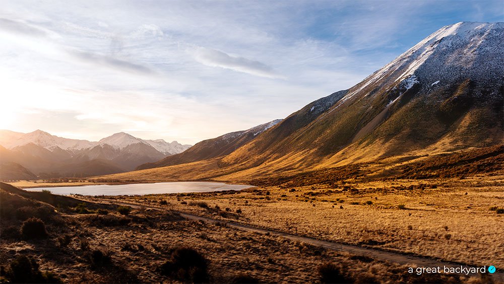 Arthur's Pass golden landscape by Corin Walker Bain | a great backyard landscape photography