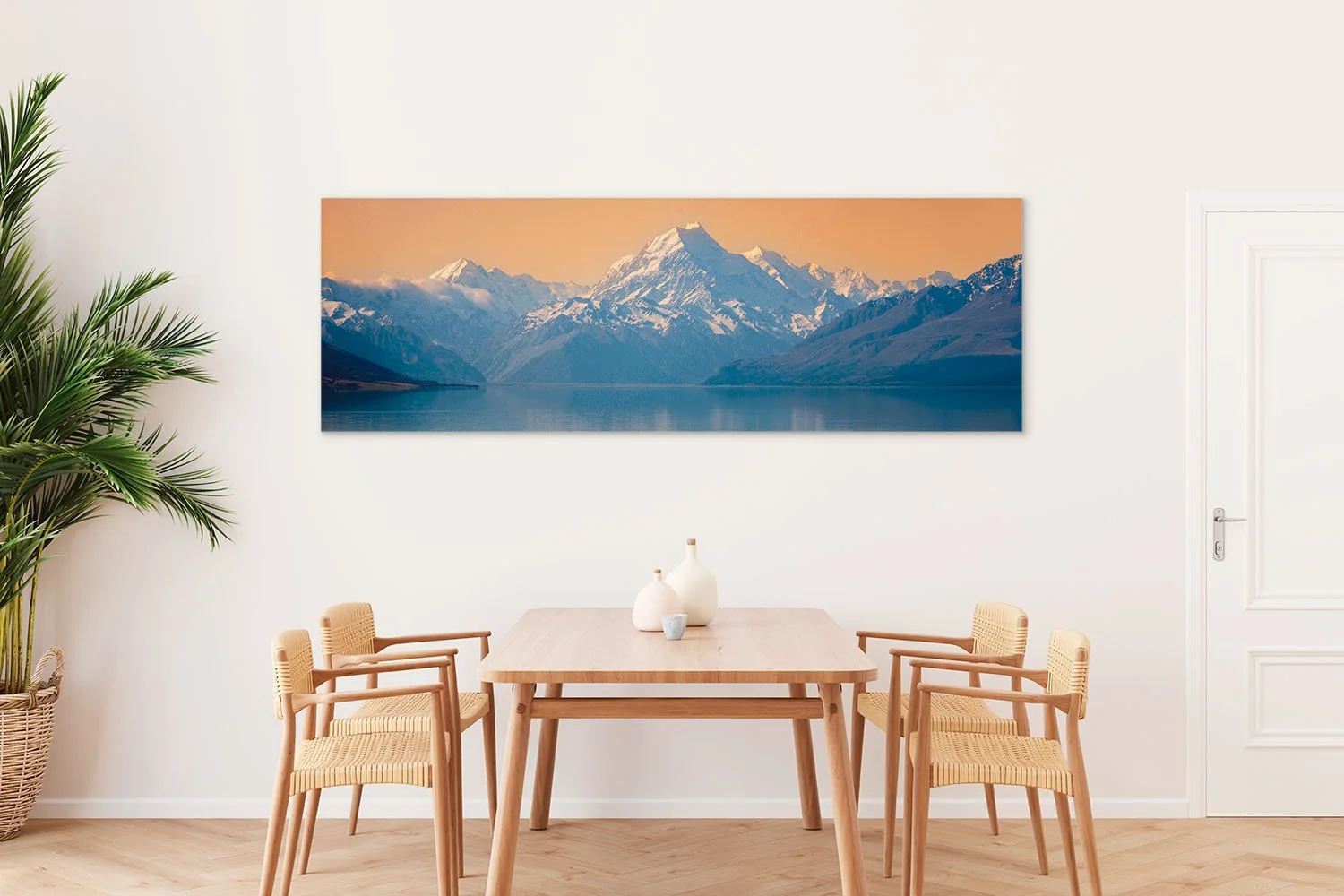 Aoraki Mt Cook print on home wall | a great backyard landscape prints