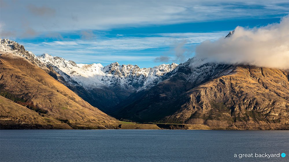 Queenstown mountain view by Corin Walker Bain | a great backyard landscape photography