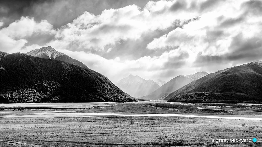 Arthur's Pass Light by Corin Walker Bain | a great backyard NZ landscape photography prints