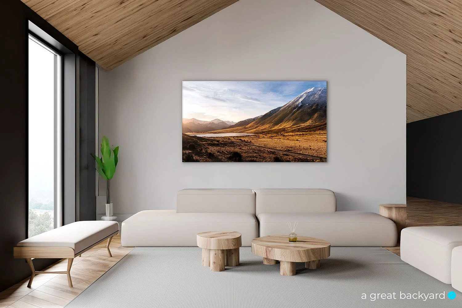 Arthur's Pass landscape print on home wall | a great backyard landscape photography prints