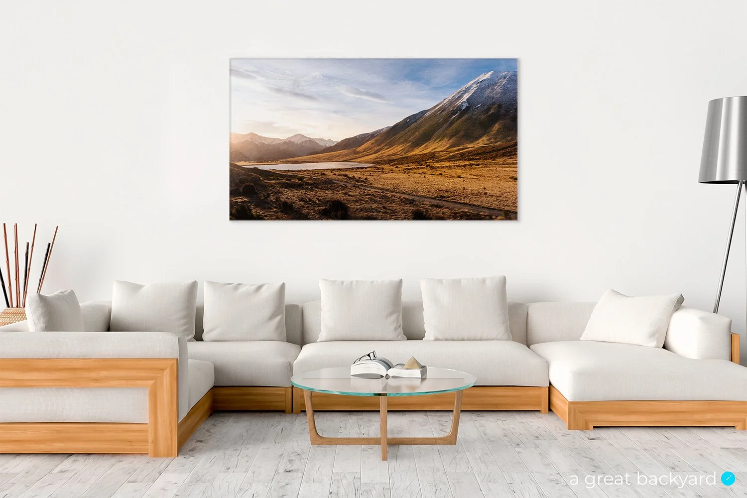 Arthur's Pass landscape print on home wall | a great backyard premium photography prints