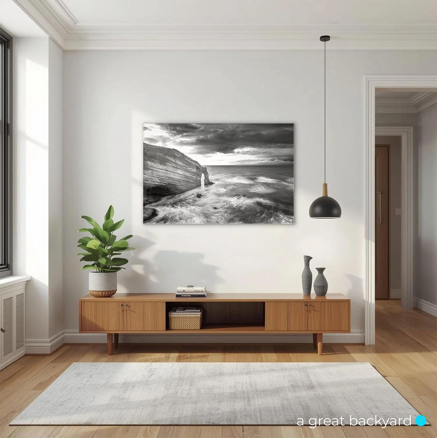 Cape Farewell print on home wall | a great backyard epic New Zealand photography