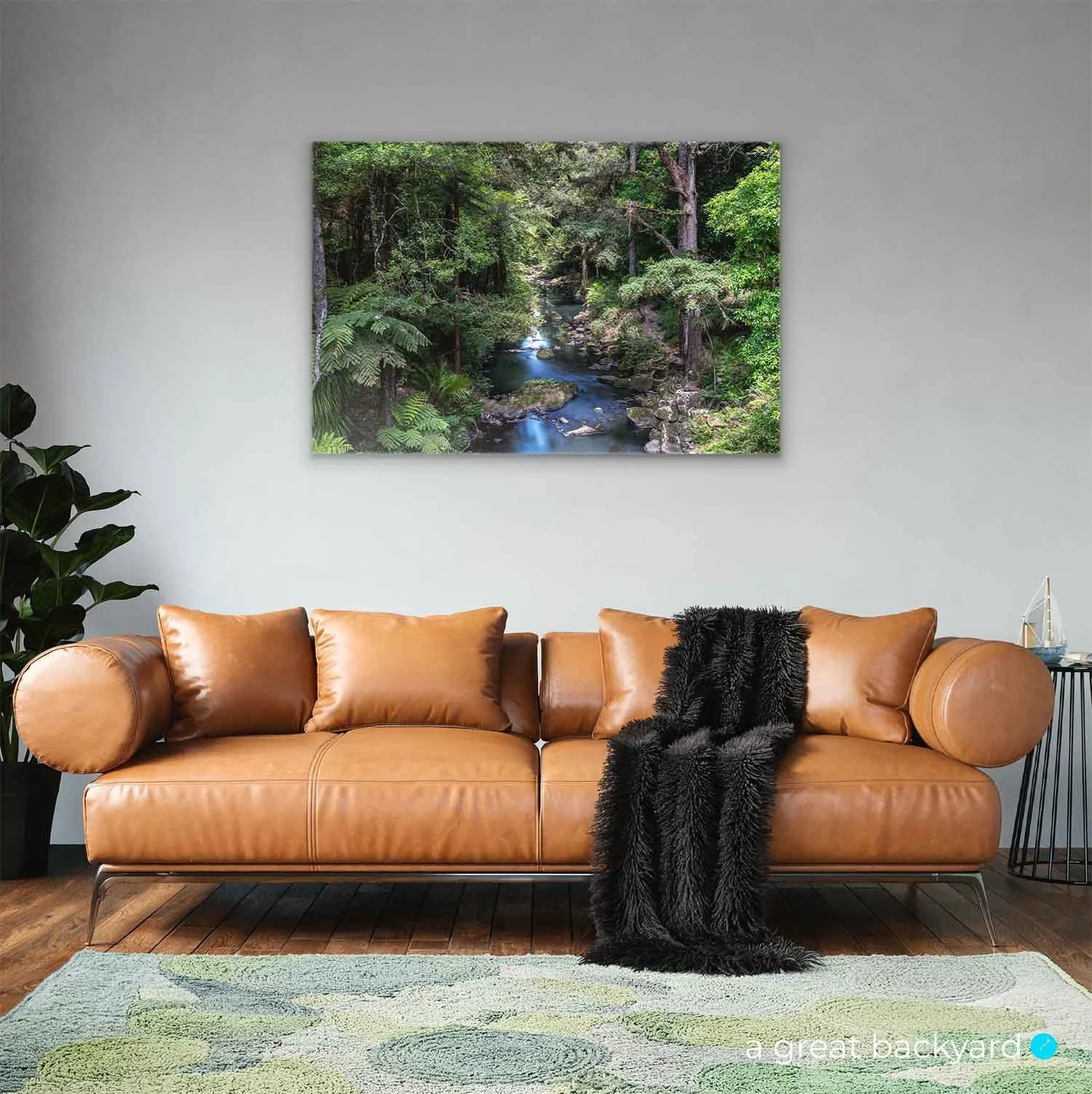 Whangarei Falls Stream Light