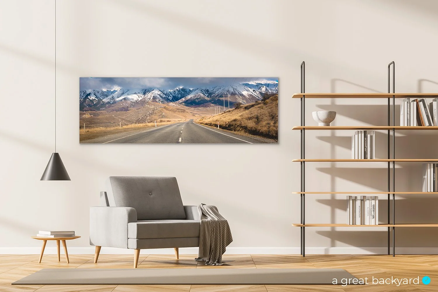 Arthur's Pass print on home wall | a great backyard premium landscape photography prints