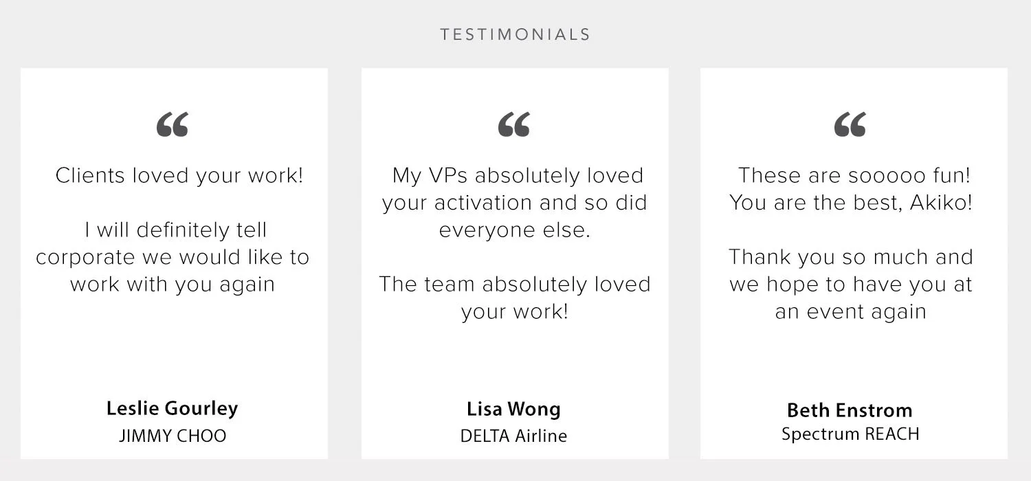 Event Live Sketch Artist 