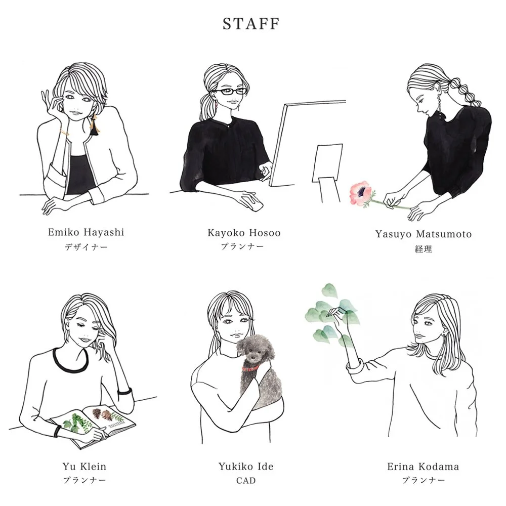 Editorial Portrait Drawings