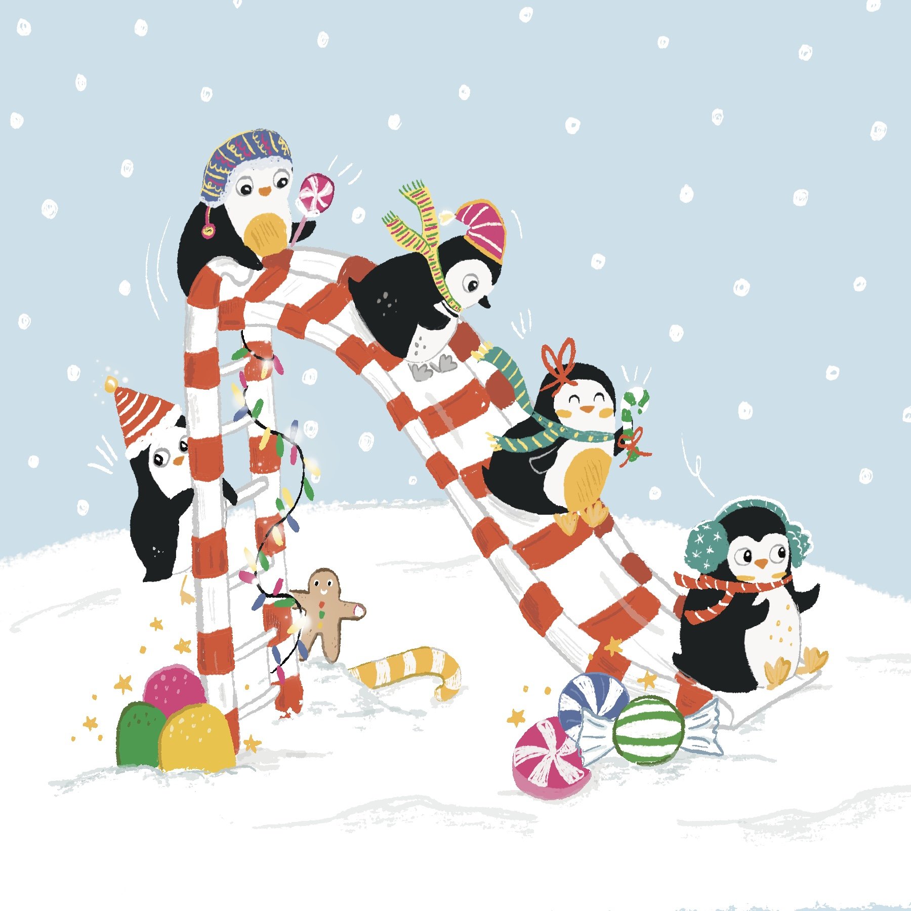 Penguin slide Christmas card.jpg