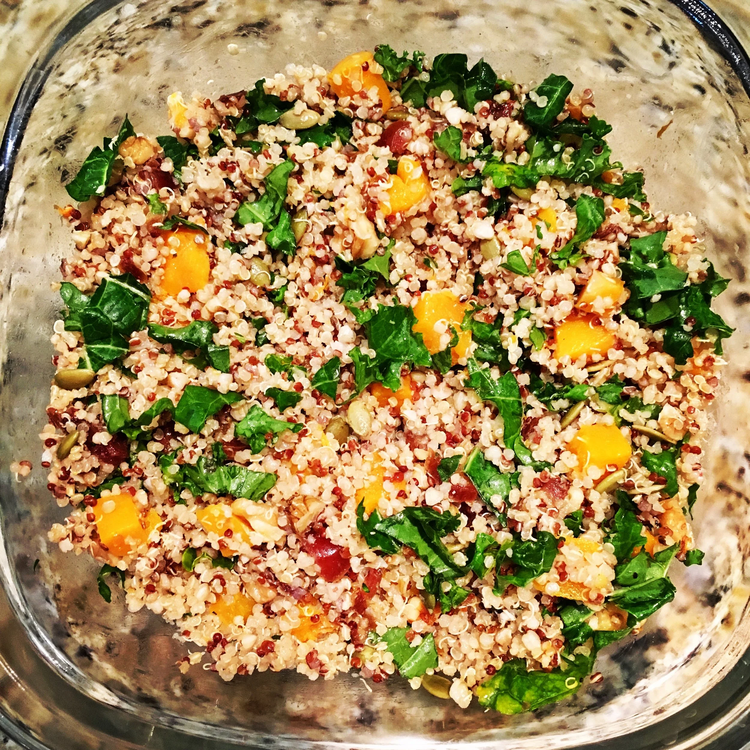 Quinoa Butternut Squash Salad