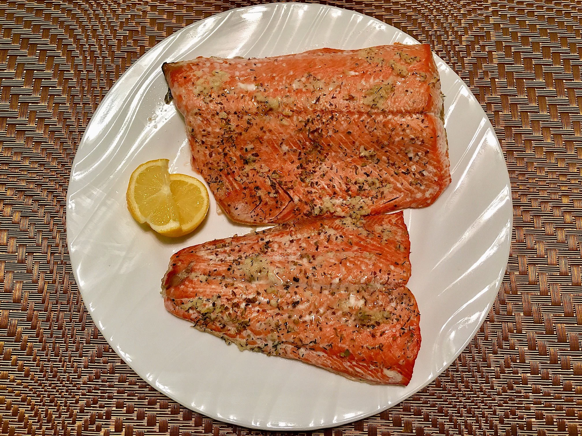 Simple Savory Wild Salmon