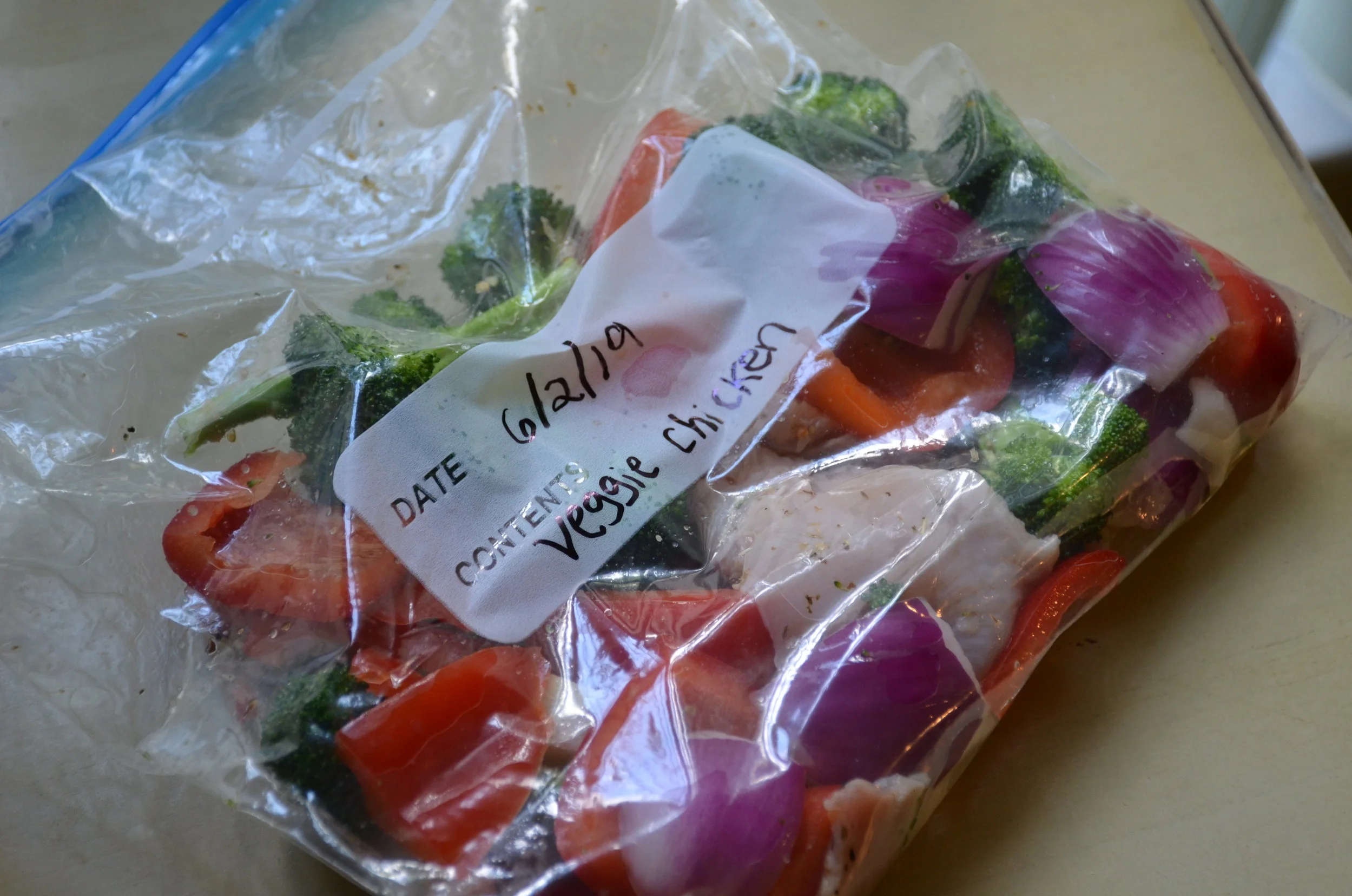 Chicken Veggie Freezer Pack